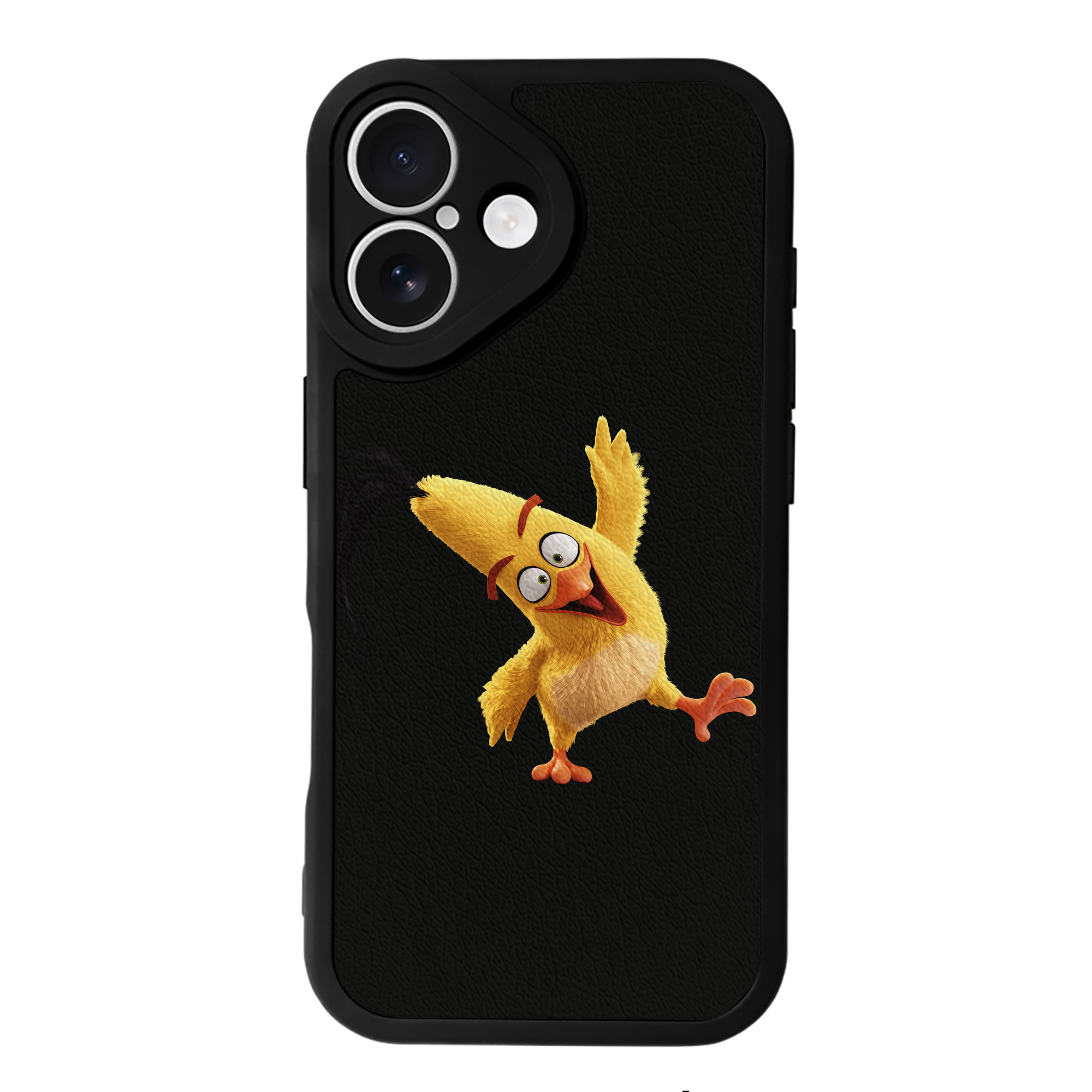 （画像用） Angry Birds アングリーバード 【iPhone 16シリーズ対応】シリコンスマホケース（レザー調） 材質：シリコン